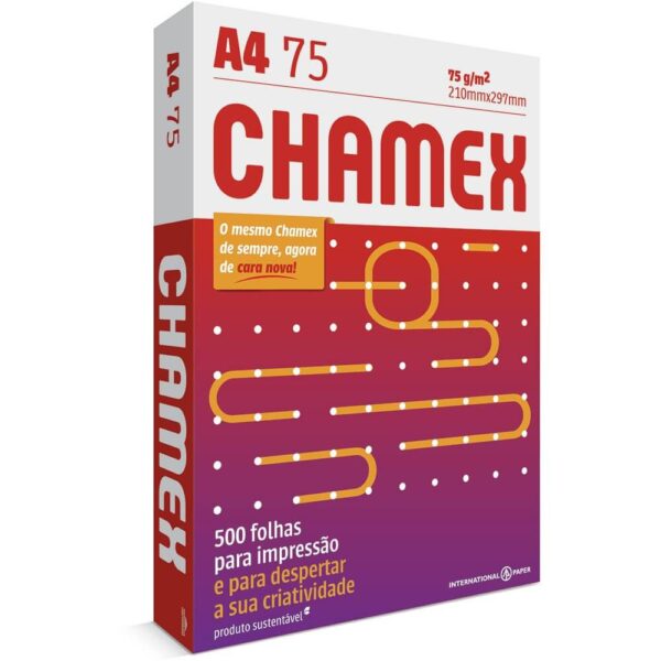 Papel Sulfite A4 75g Chamex
