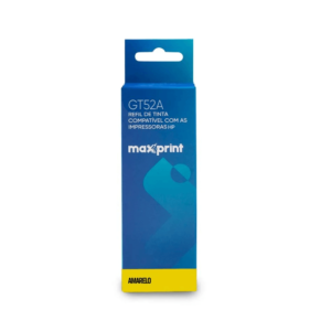 Refil de tinta Maxprint GT52A Amarelo