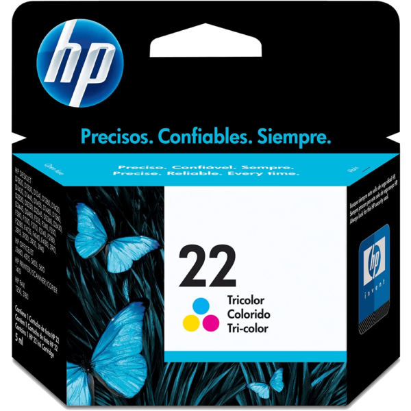Cartucho HP 22 Colorido