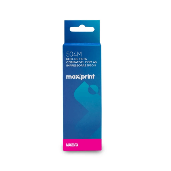 Refil de tinta Maxprint 504M Magenta