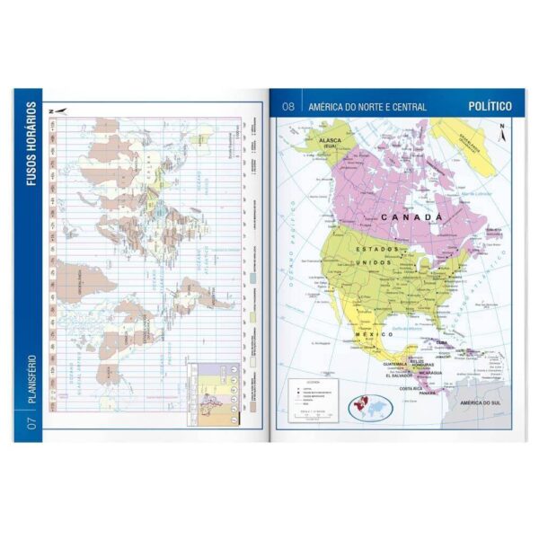 Atlas Geográfico Escolar (68 Páginas)