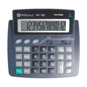 Calculadora de Mesa PC123 12 Dígitos Procalc