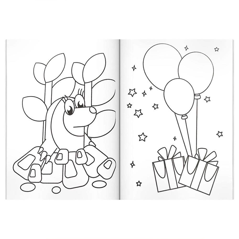 Livro 365 Desenhos Para Colorir Pixar - Disney - Kit de Colorir