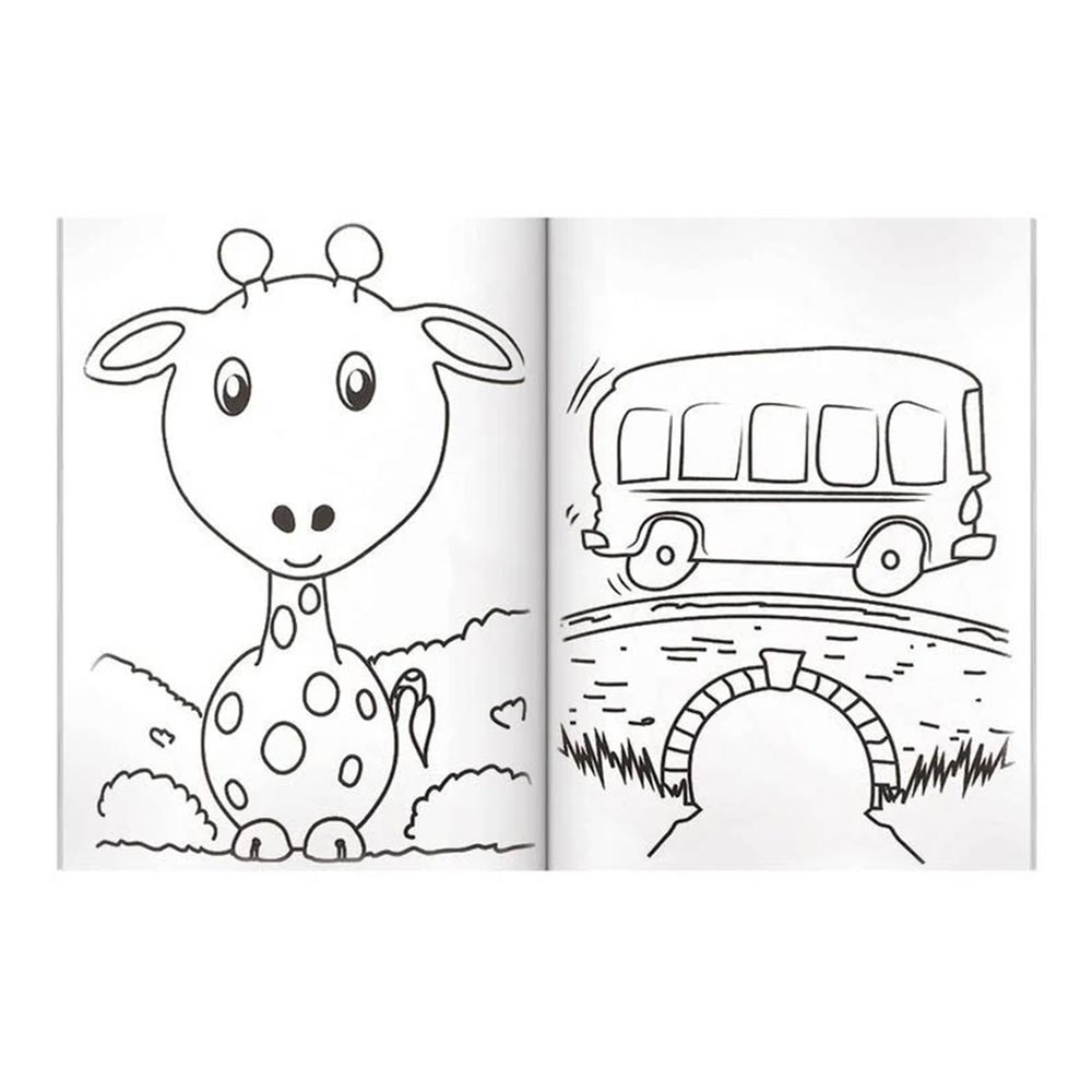 Livro Infantil 2 a 6 Anos - 365 Desenhos para Colorir Todolivro na  Papelaria Art Nova