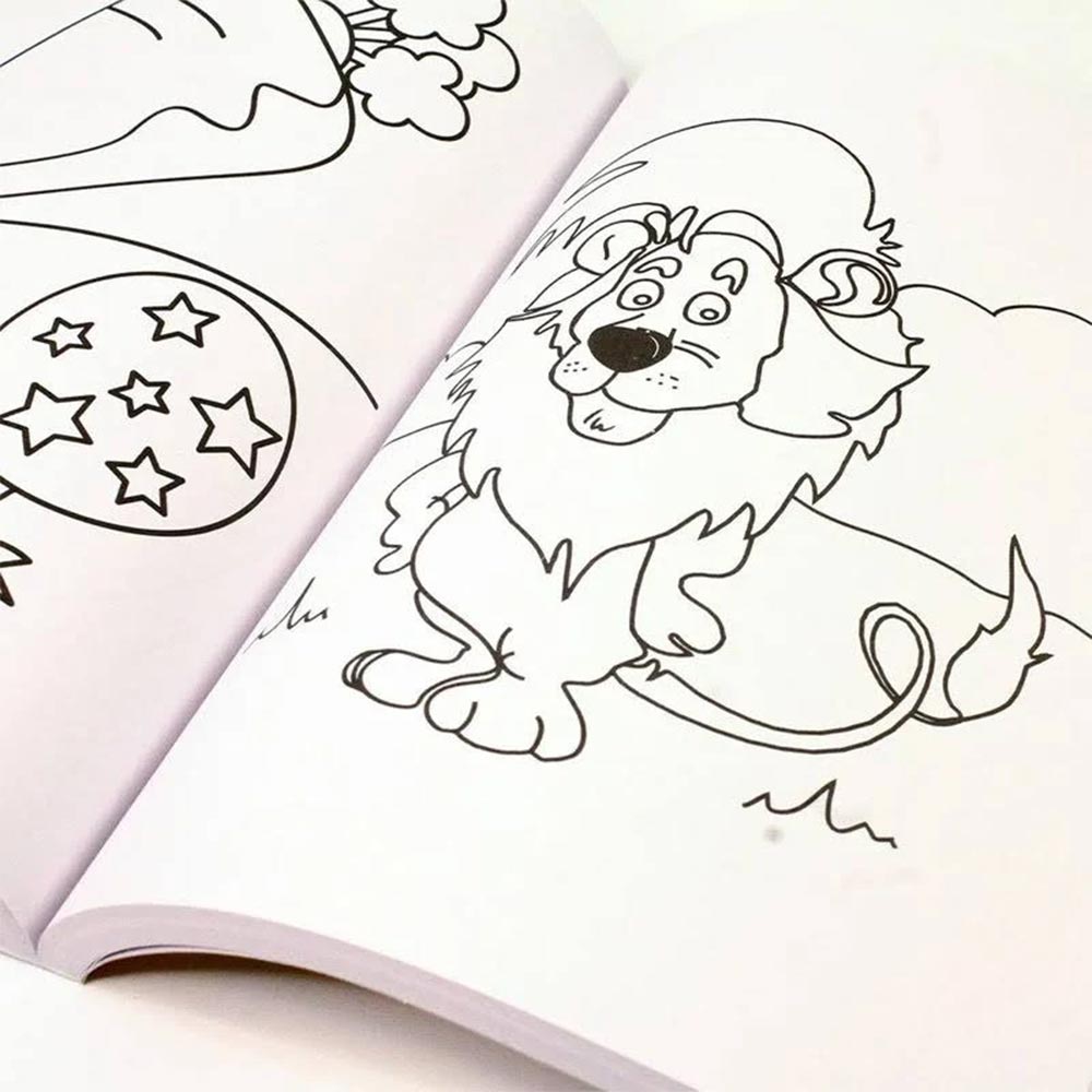 Livro Infantil 365 Desenhos Para Colorir Preto Brasileitura 1144847 -  Papelaria Criativa