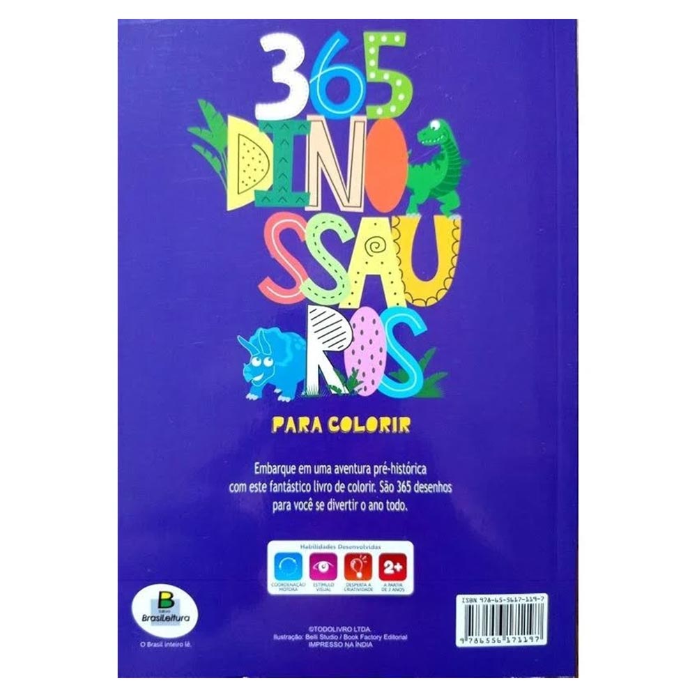 Coleção 365 Desenhos Para Colorir (Brasileitura) 