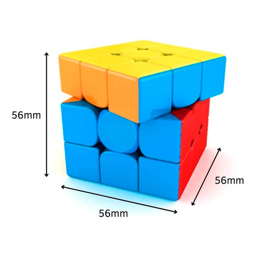 Cubo Mágico Profissional 3x3x3 5 Cm Tec Original Magic Cube