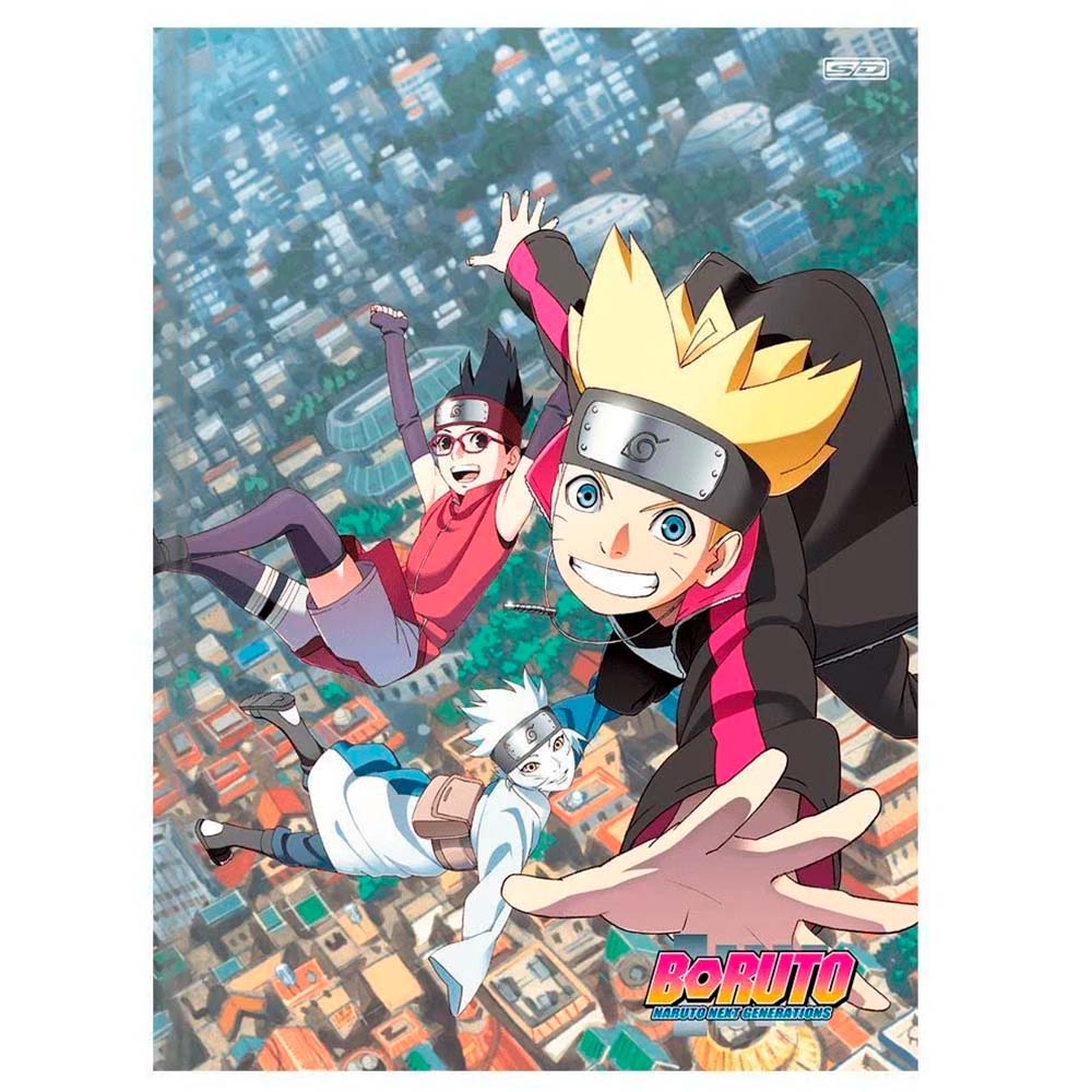 Quadro Decorativo Poster Naruto Uzumaki Desenho Game em Promoção