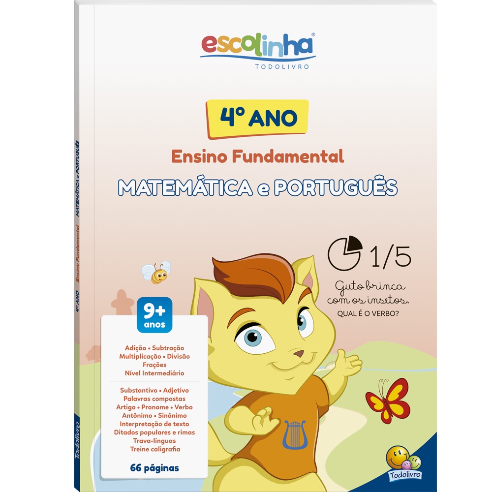 Kit Jogo Pedagógico Portugues e Matemática Educação Infantil