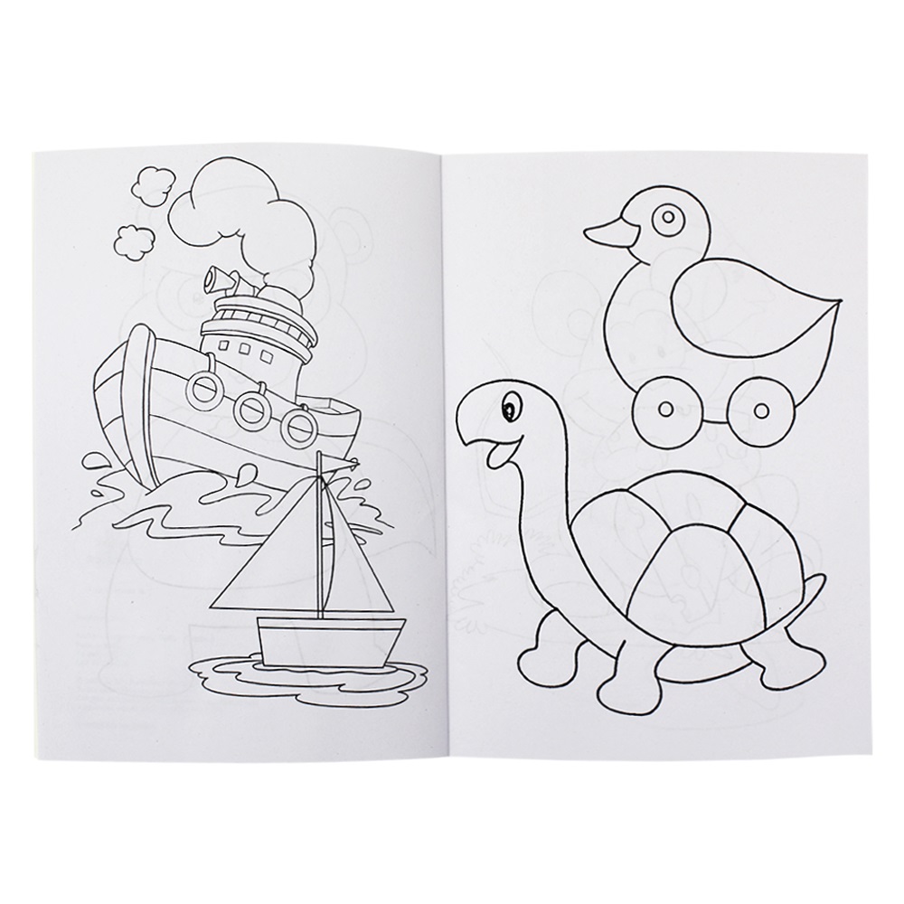 Livro Infantil 2 a 6 Anos - 365 Desenhos para Colorir Todolivro na