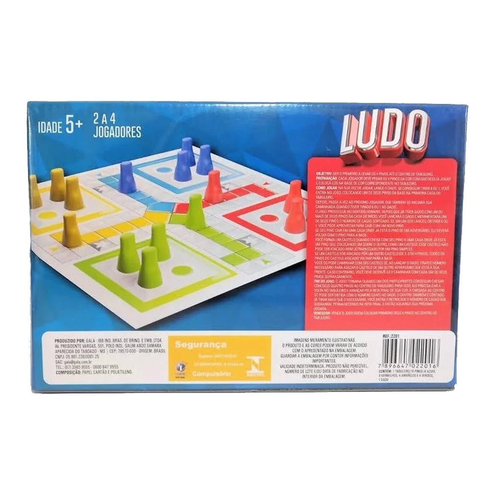 Jogo Infantil De Tabuleiro Dama E Ludo Com 2 Tabuleiro Nig