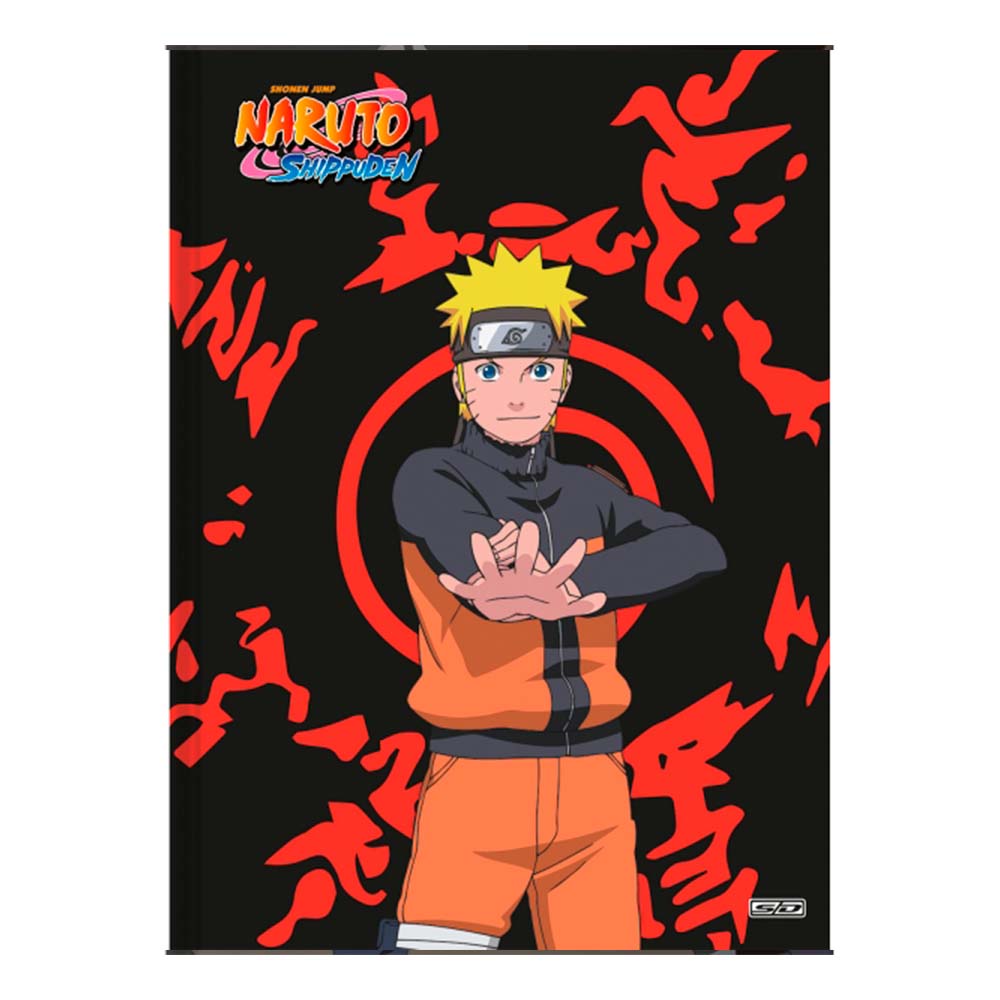 Caderno Universitario Boruto Naruto 10 Materias Capa Dura